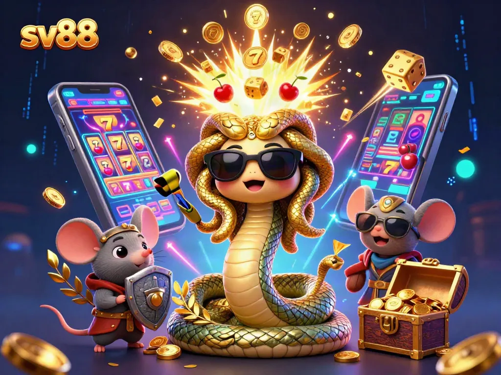 Spin to win at sv88 with engaging slots and dynamic game elements in vivid 3D.