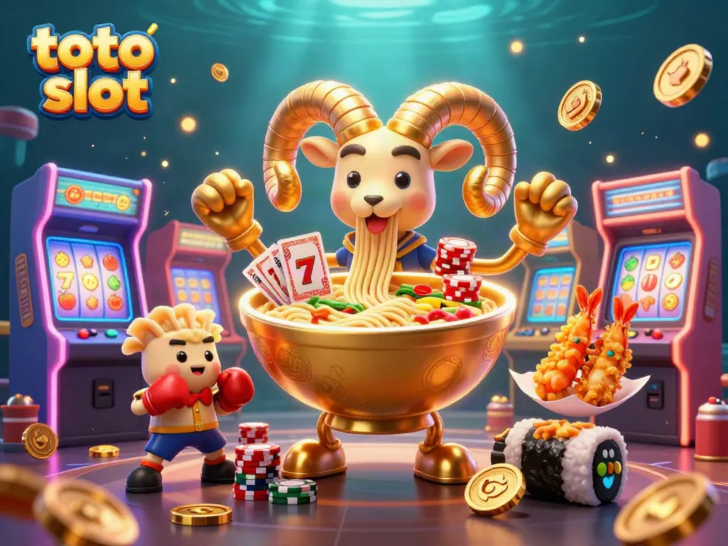 Experience the excitement of the toto slot with vibrant characters and casino-themed game elements.