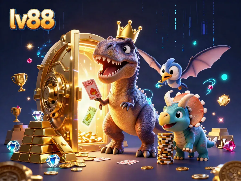 Engage in thrilling tables with lv88's fun 3D characters and sparkling casino treasures